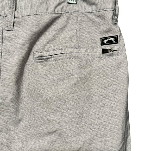 Billabong  Men's Submersible Swim Outdoor Chino Gray Shorts Trunks - Picture 4 of 9